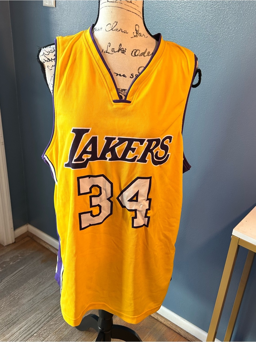 Los Angeles Lakers Shaquille O’Neil 34 Jersey